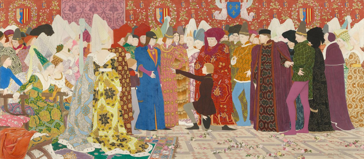 Hendes appel til Dauphin (Joan of Arc-serien: II) af Louis Maurice Boutet de Monvel