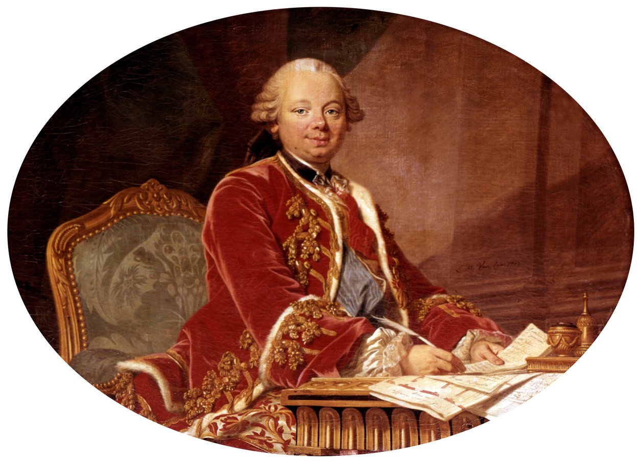 Etienne-Francois, hertug af Choiseul-Stainville (1719-1785) af Louis Michel van Loo