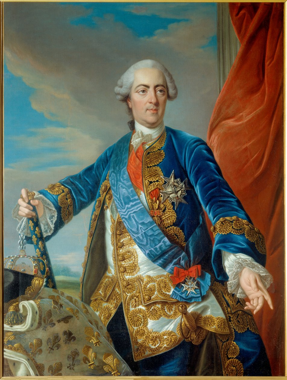 Portræt af Ludvig XV af Louis Michel van Loo