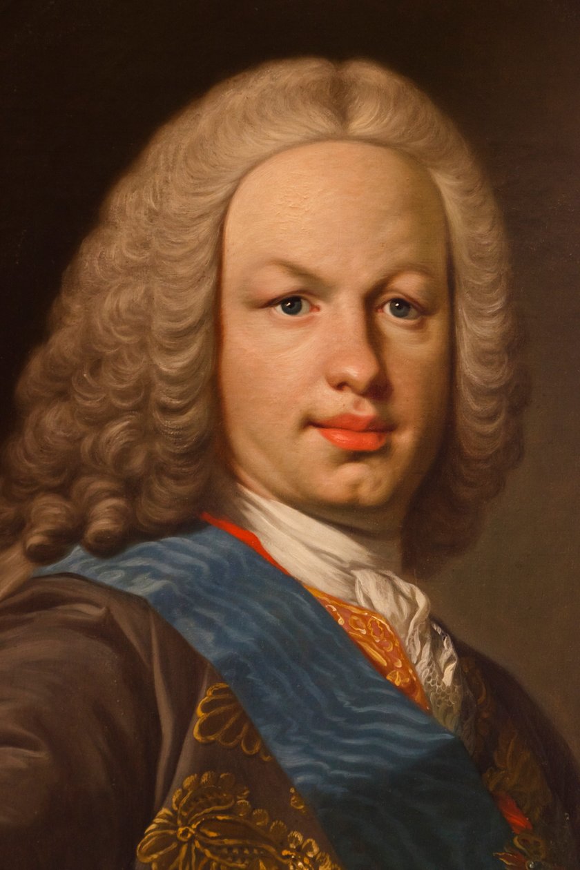 Fernando VI (detaljer) af Louis Michel van Loo