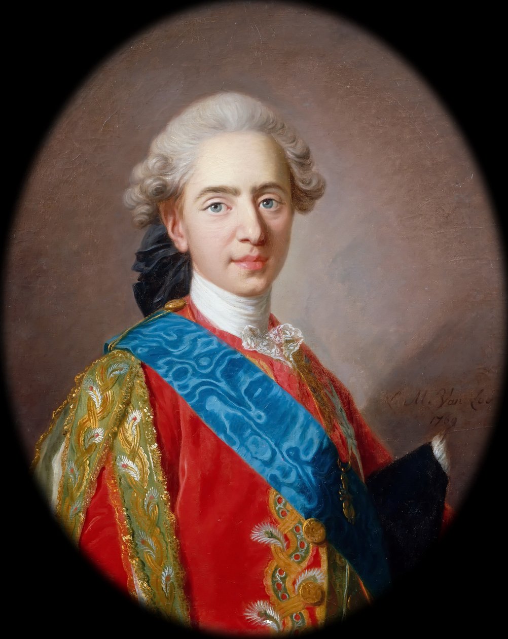 Louis-Auguste, hertug af Berry 1754-1793, fremtidig Louis XVI, konge af Frankrig af Louis Michel van Loo