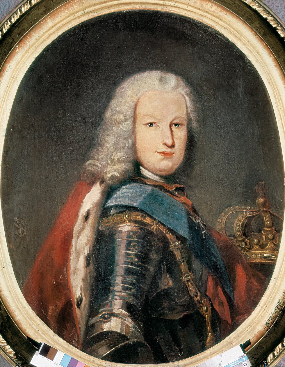 Portræt af Ferdinand VI (Ferdinand) (1713-1759) af Louis Michel van Loo