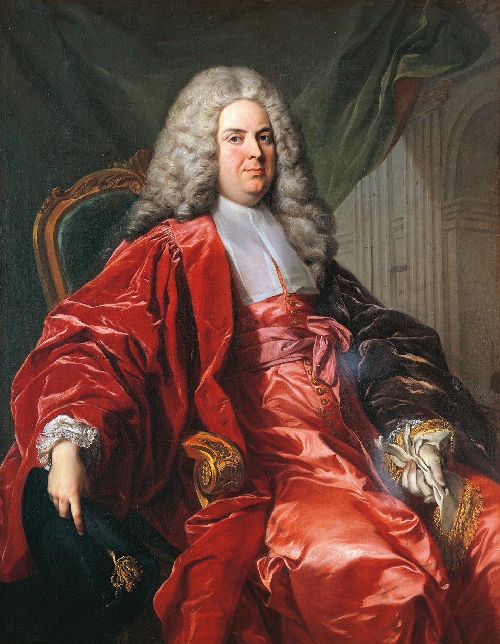 Portræt af Michel Etienne Turgot (1690-1751), af Lantheuil Michel Van Loo (1707-1771) af Louis Michel van Loo
