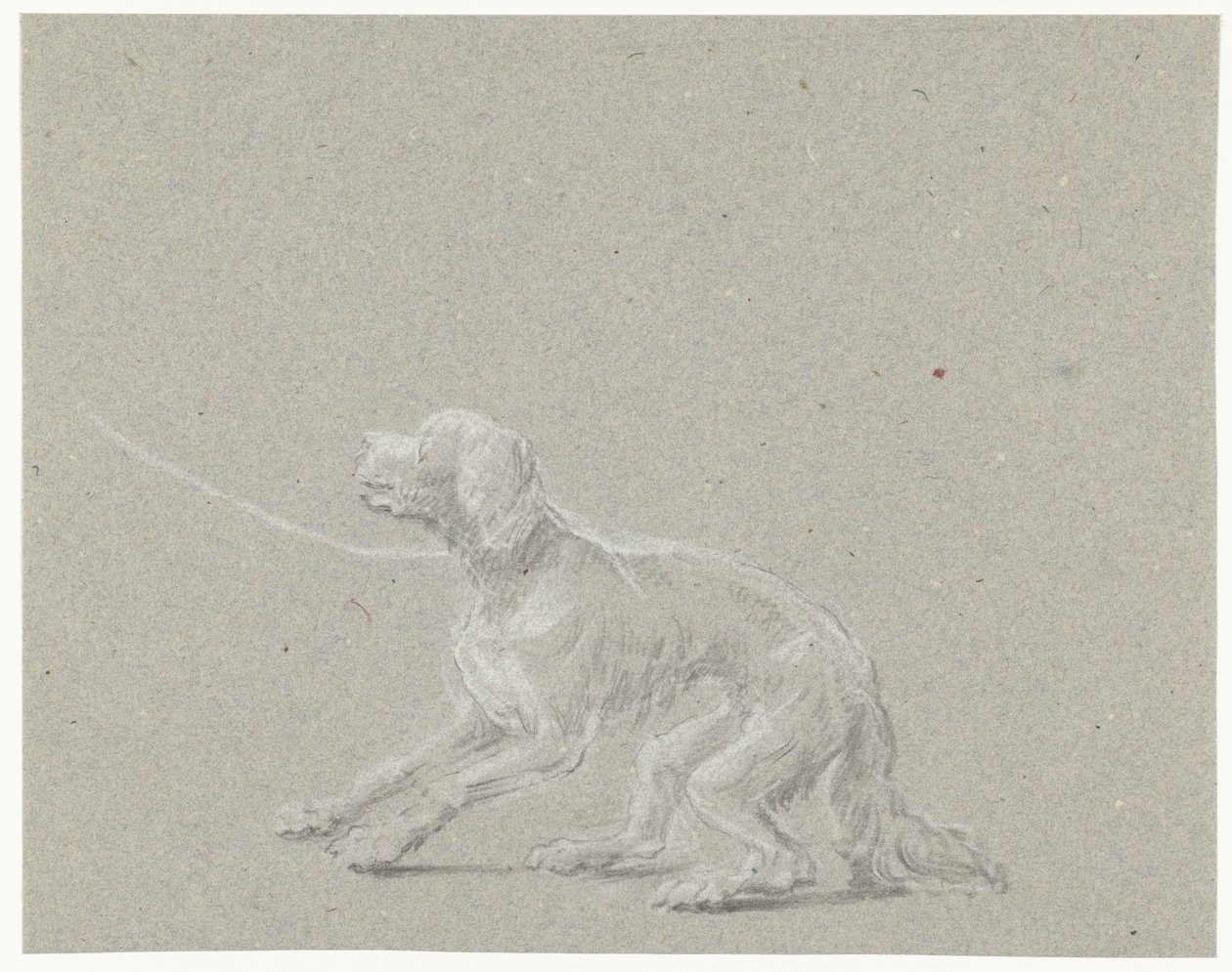 Hund i snor af Louis Moritz