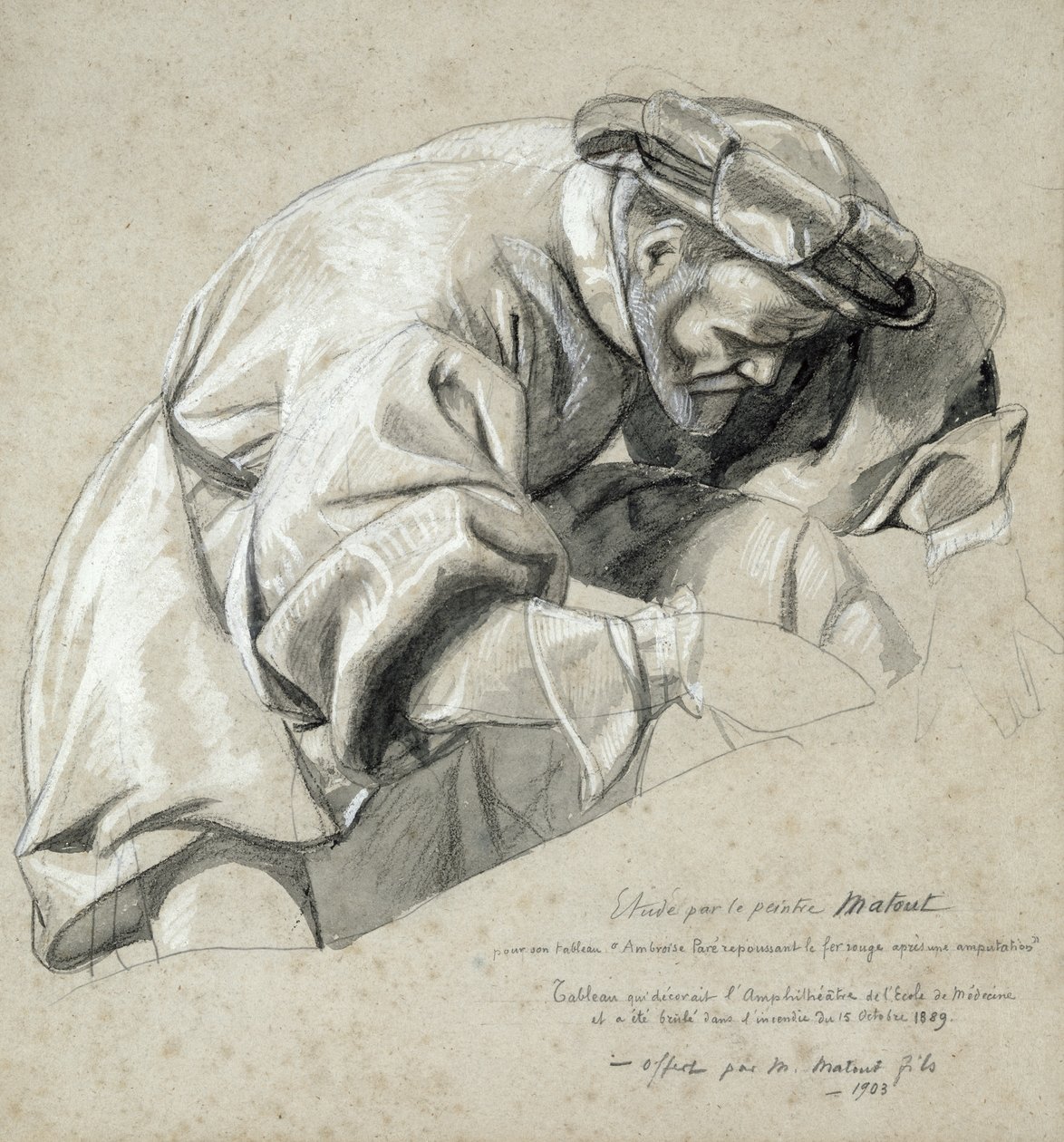 Studie af Ambroise Pare (ca. 1510-90) 