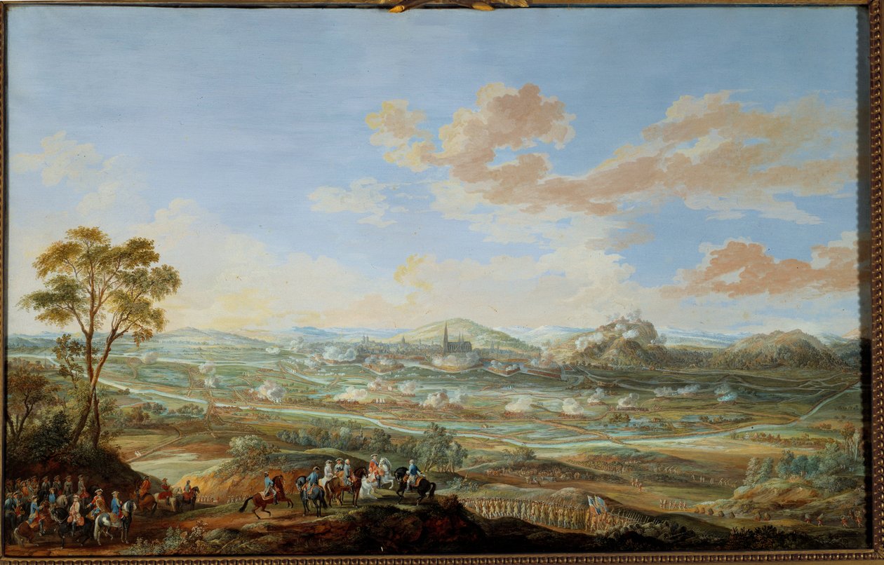 War of the Succession of Austriadani af Louis Nicolas van Blarenberghe