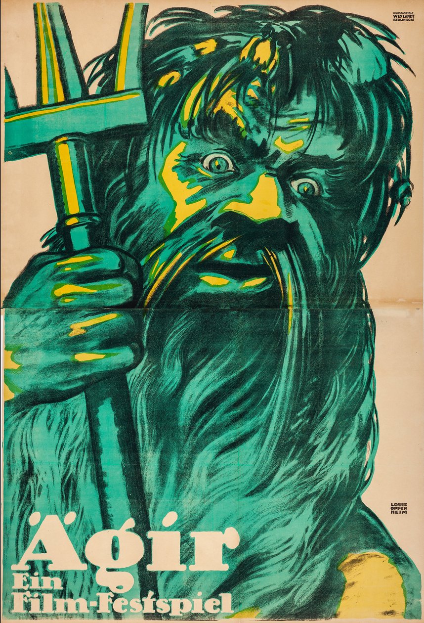Ægir. En filmfestival, 1918. af Louis Oppenheim