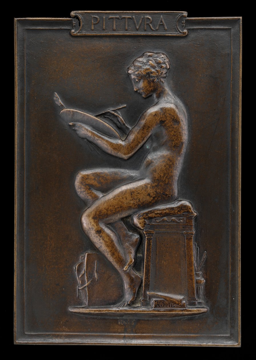 Maleri Maleri, 1879. af Louis Oscar Roty