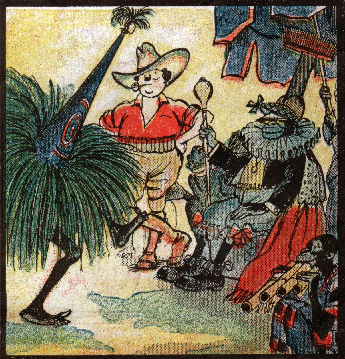 Nestor Fenleroc. (Illustration af Louis Peltier