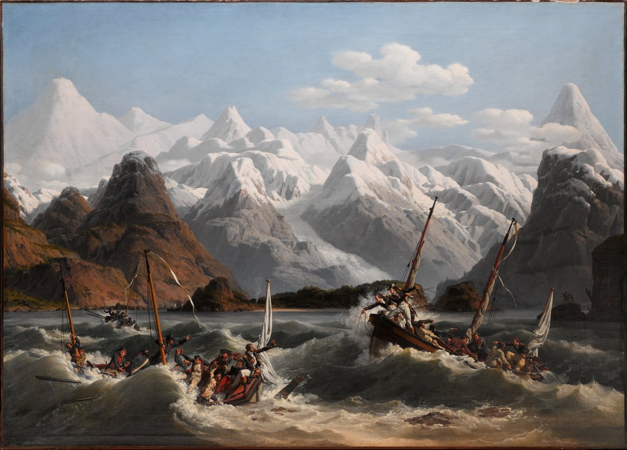 Forlis ud for Alaskas kyst af Louis Philippe Crepin