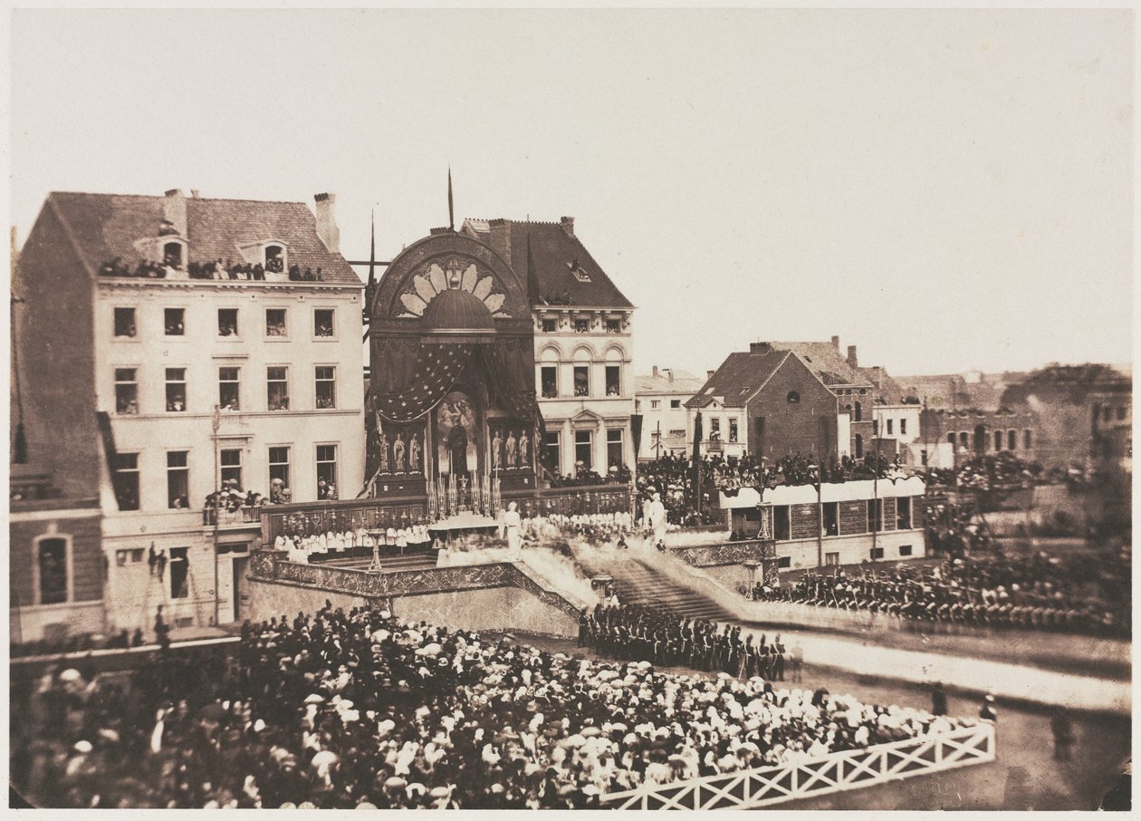 Uden titel (Ceremoni of Thanksgiving) af Louis Pierre Theophile Dubois de Nehaut