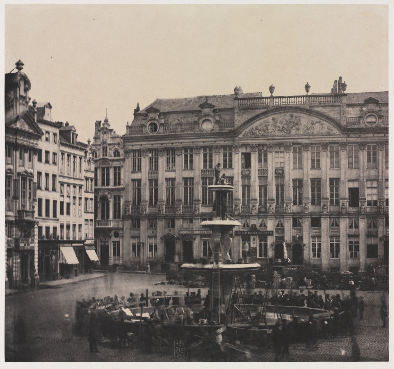 Uden titel (Konstruktion af erindringsfontæne) af Louis Pierre Theophile Dubois de Nehaut