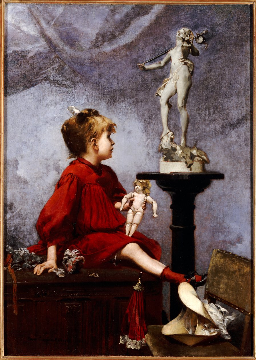 Dukken af Louis Robert Carrier Belleuse