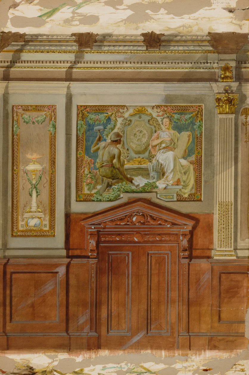 Voldgift, slutningen af det 19.-begyndelsen af det 20. århundrede. af Louis Schaettle