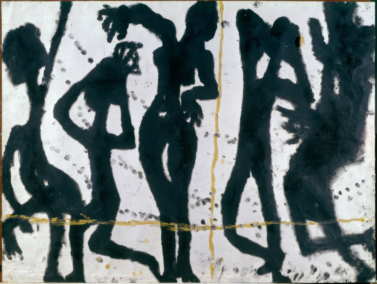Sammensætning. Fem figurer af Louis Soutter