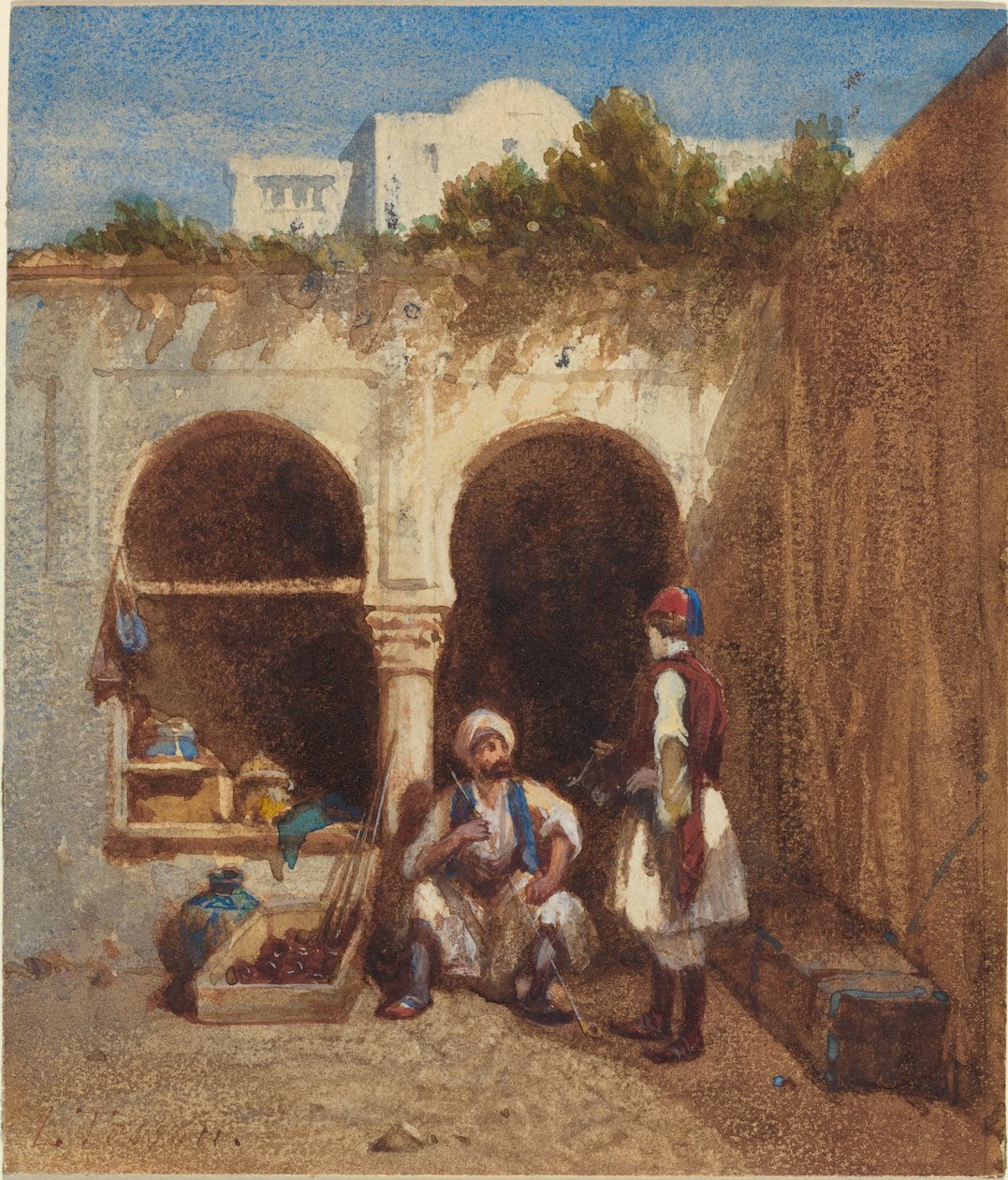 arabiske marked af Louis Tesson