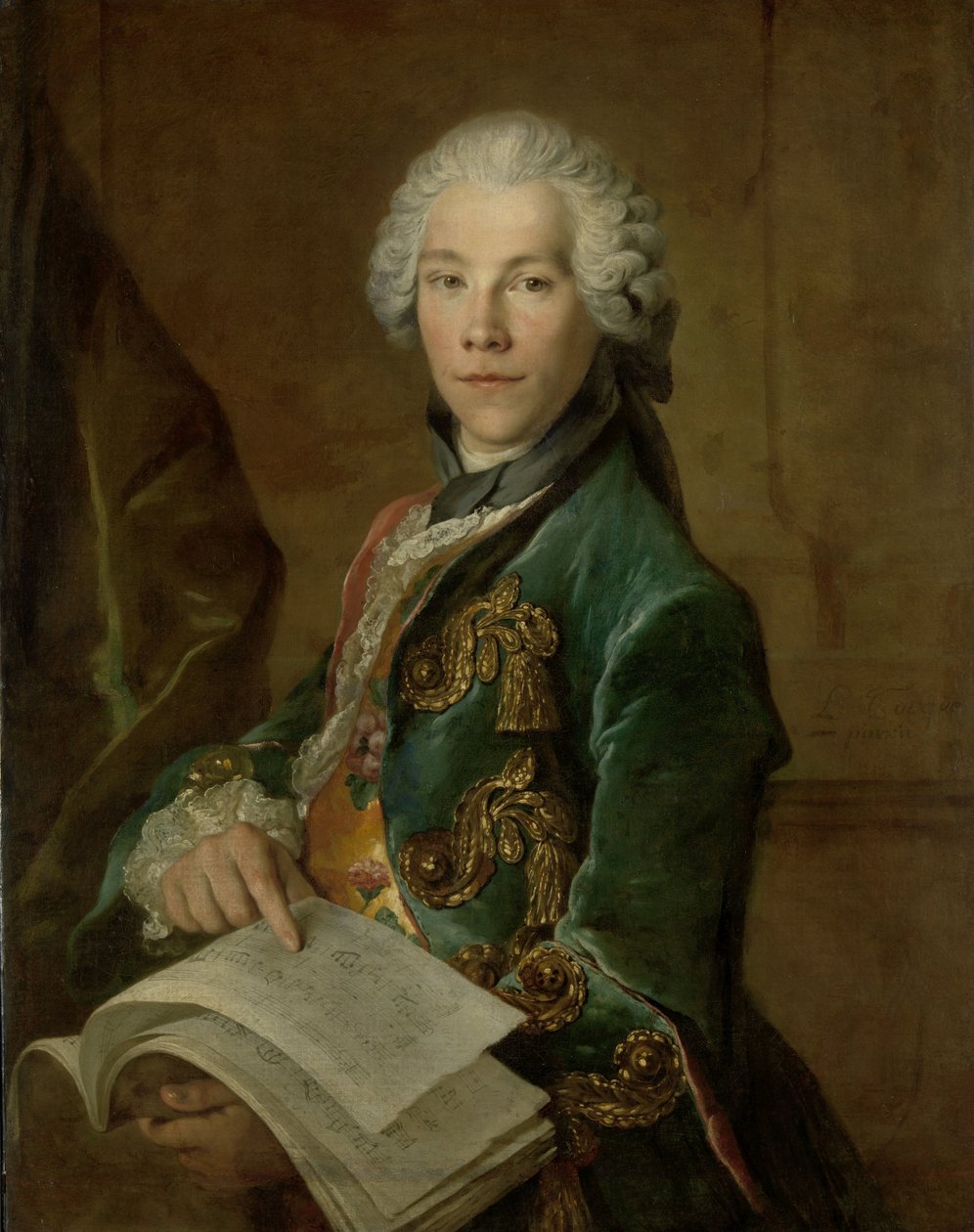 Portræt af Arnoldus van Rijneveld Portræt af Arnoldus van Rijneveld af Louis Tocqué