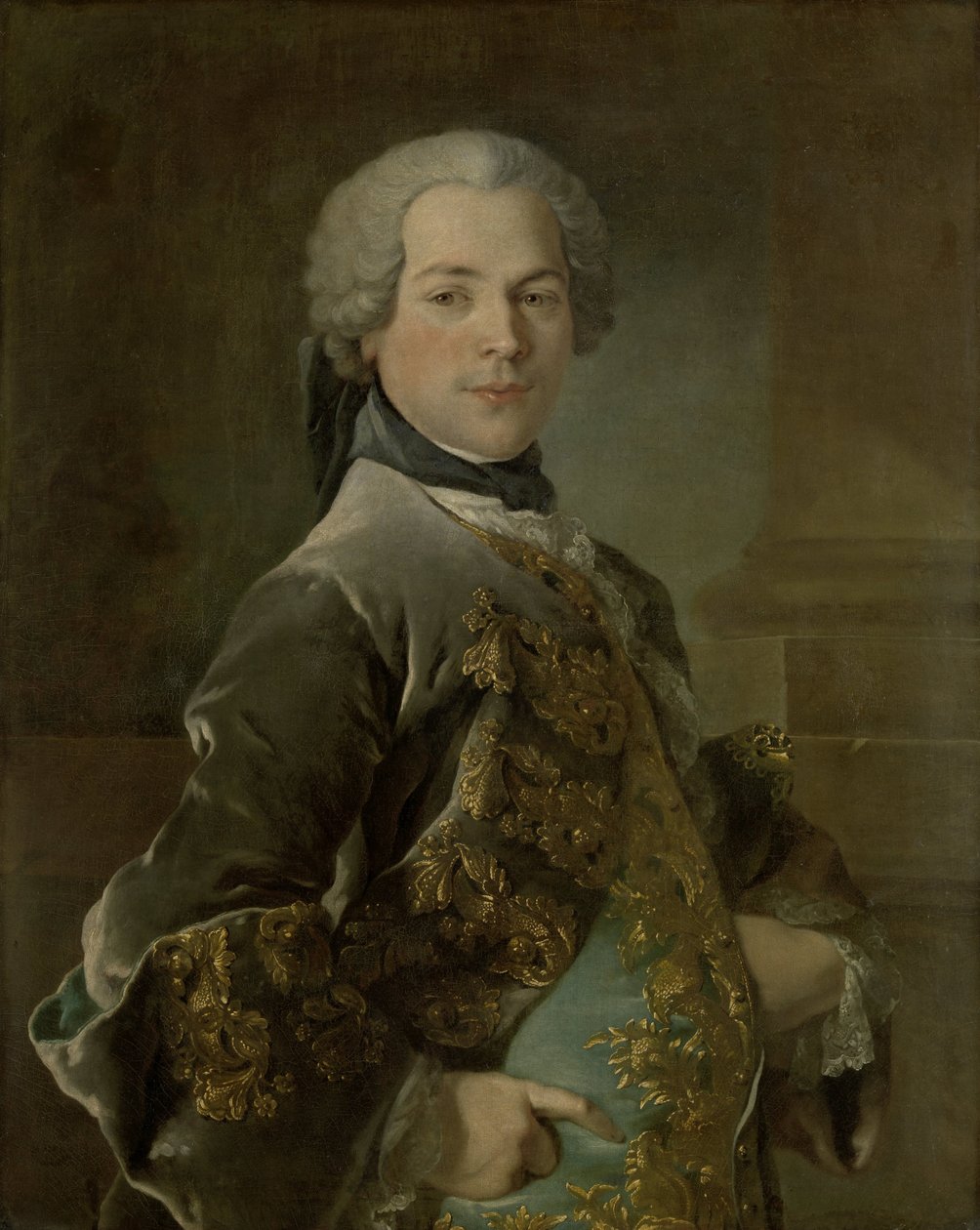 Portræt af Isaac van Rijneveld Portræt af Isaac van Rijneveld af Louis Tocqué