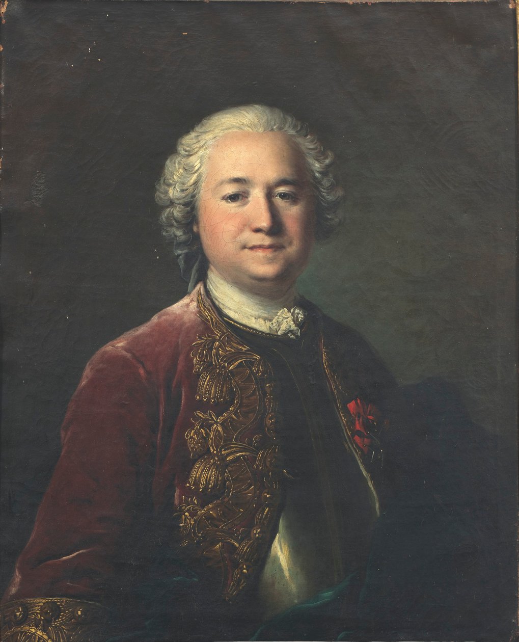 Portræt af Jean-Nicolas Mégret de Sérilly (1702-1752) af Louis Tocqué