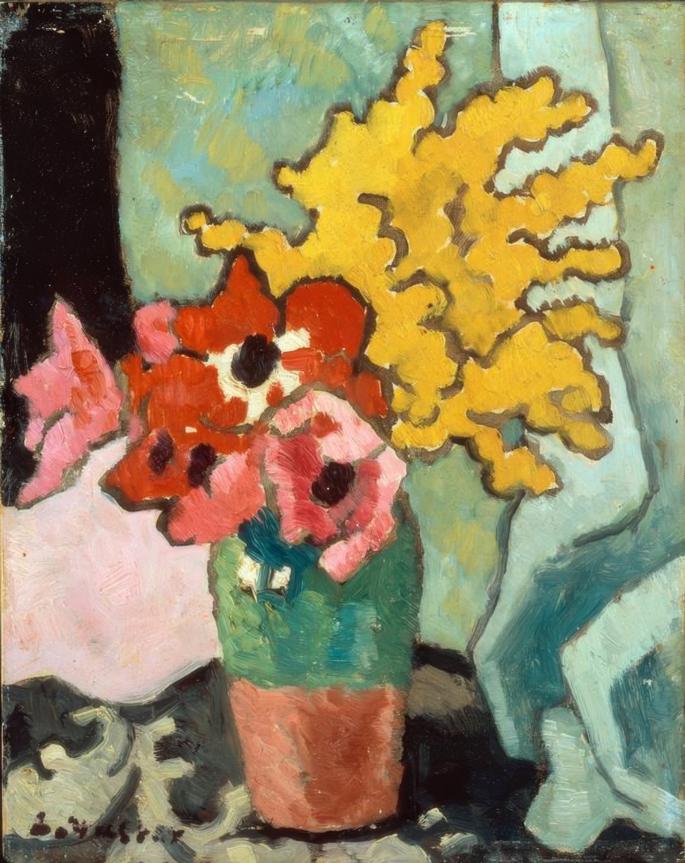 Anemoner og mimoser af Louis Valtat