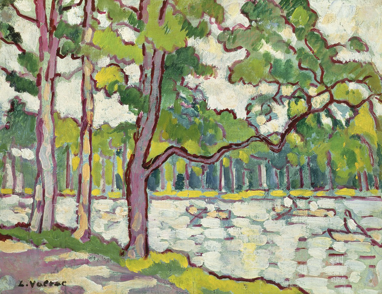 Bois de Boulogne af Louis Valtat