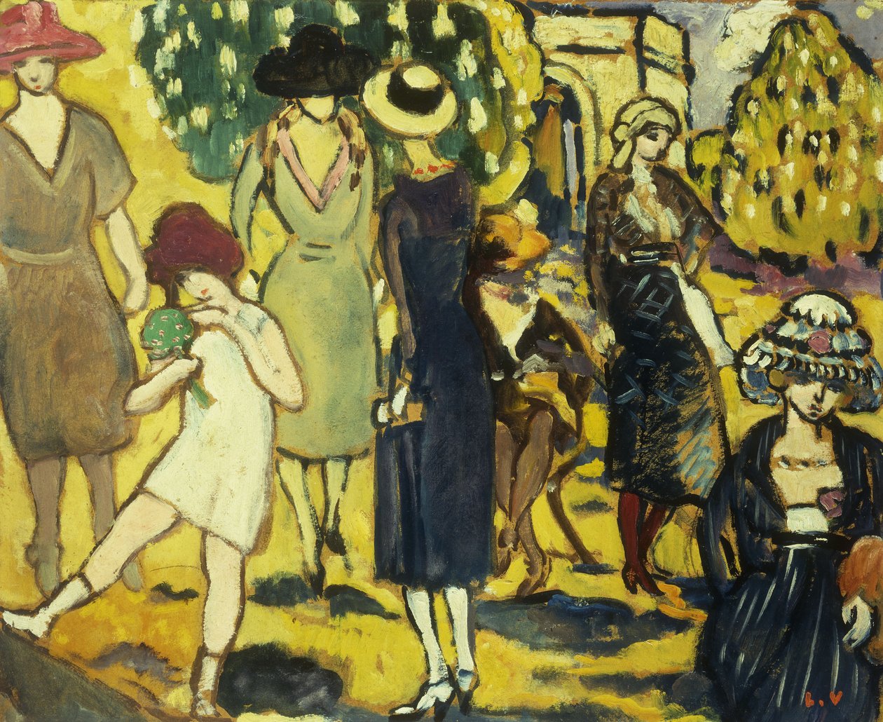 Turen til Triumfbuen af Louis Valtat