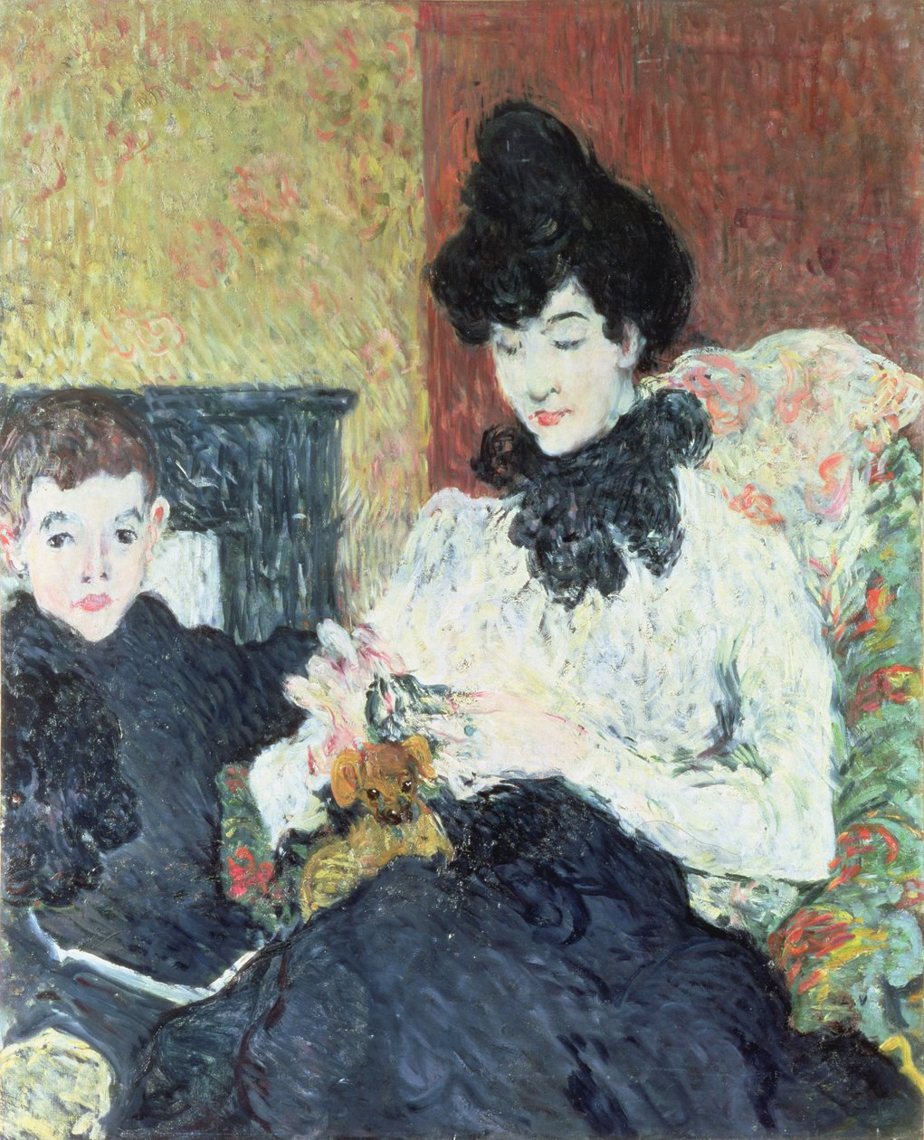 Madame Doubrere og hendes søn af Louis Valtat
