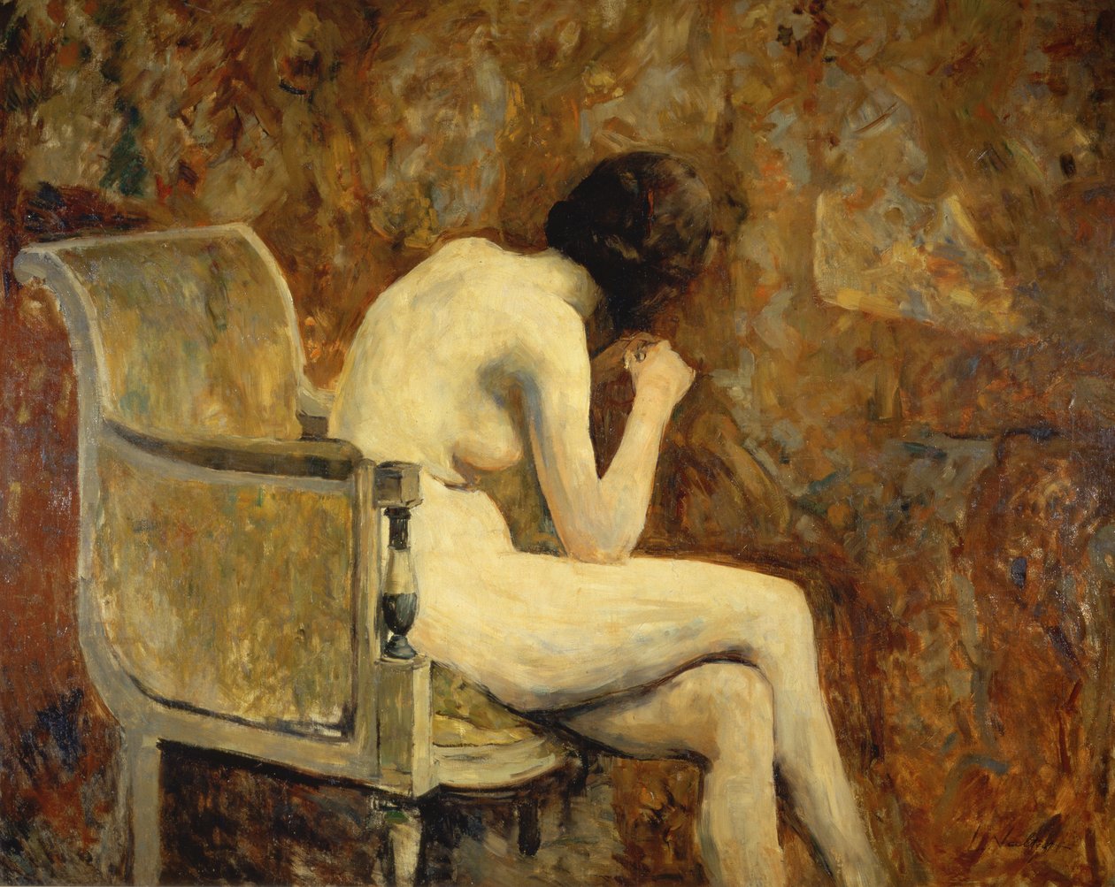 Nøgen i en lænestol af Louis Valtat