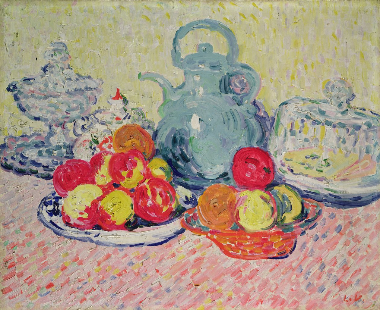 Stilleben, ca. 1905-06 (olie på lærred) af Louis Valtat