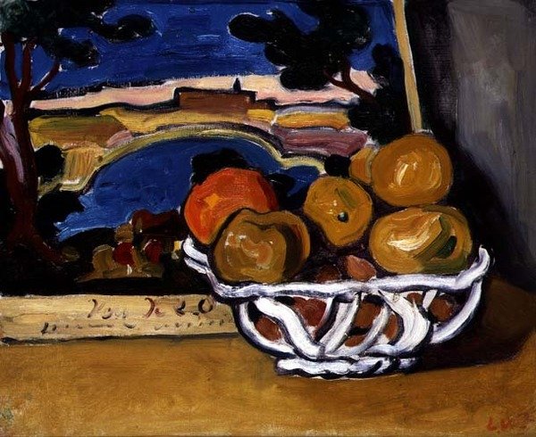Stilleben, ca. 1906 (olie på lærred) af Louis Valtat