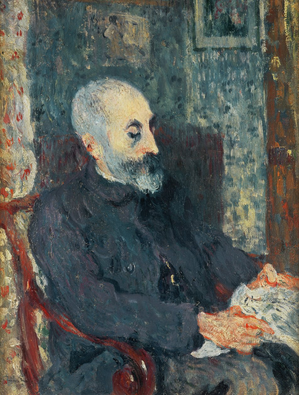 Billedhuggeren Francois Valtat, oldebror til Louis Valtat af Louis Valtat