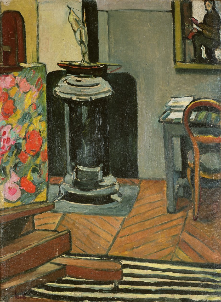 Komfuret i studiet af Louis Valtat