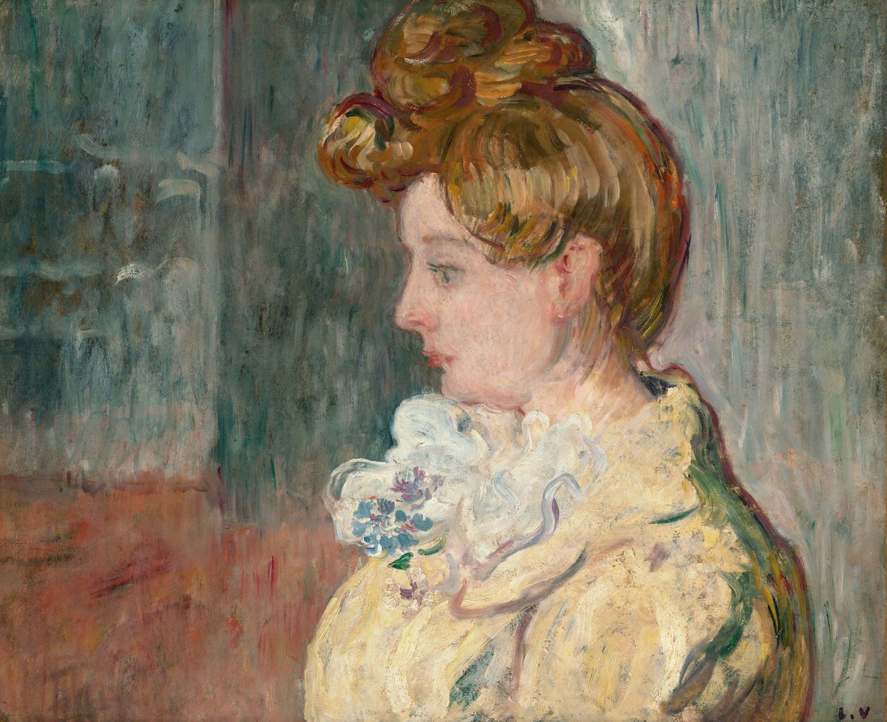 Kvinde ved Moulin Rouge, ca. 1902 (olie på papir) af Louis Valtat