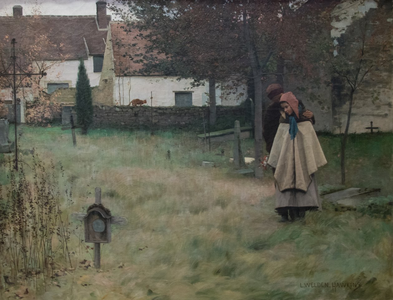 De forældreløse af Louis Welden Hawkins