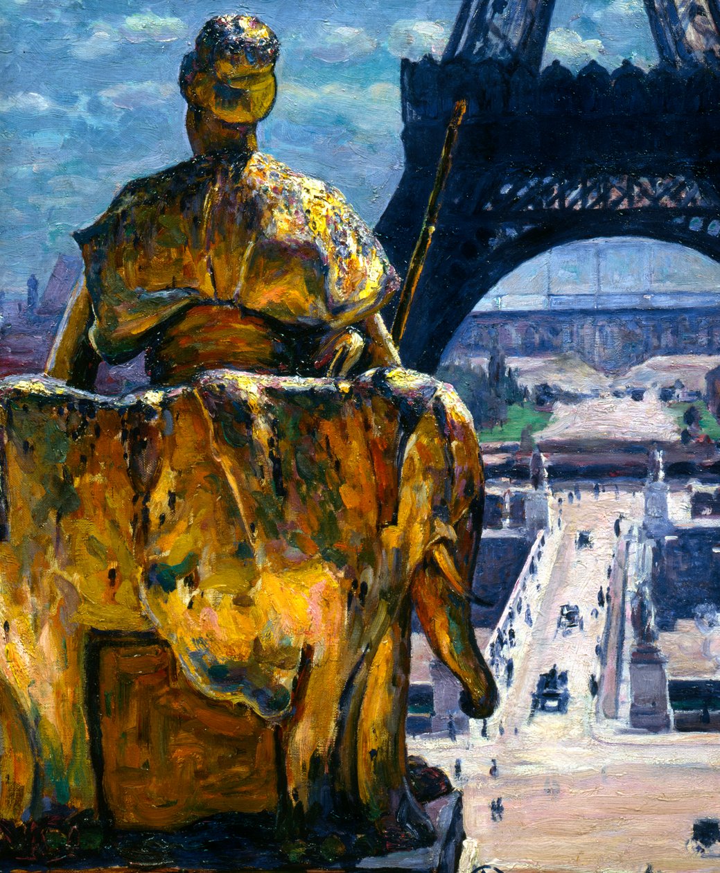 Eiffeltårnet, 1900 af Louis Welden Hawkins