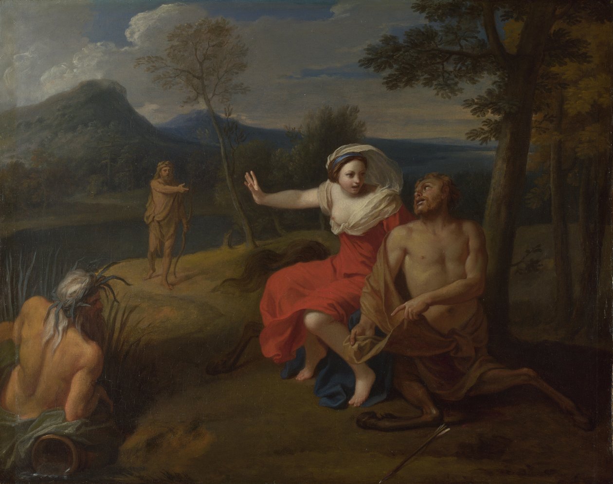 Nessus og Dejanira, ca 1705 af Louis de Boullogne the Younger