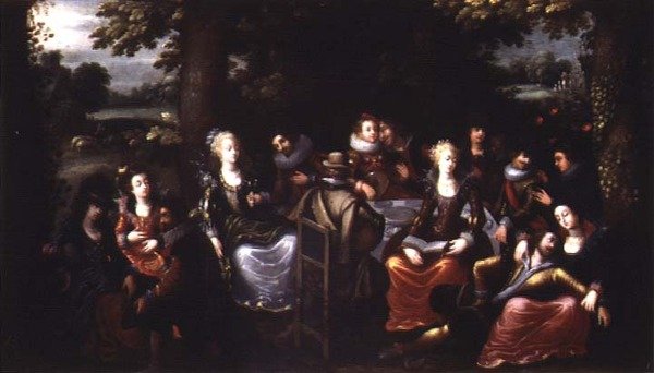 Havefest af Louis de Caullery