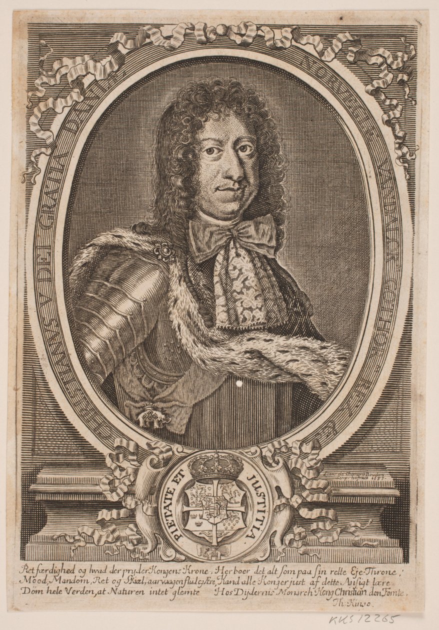 Christian V af Louis de Chomond Boudan