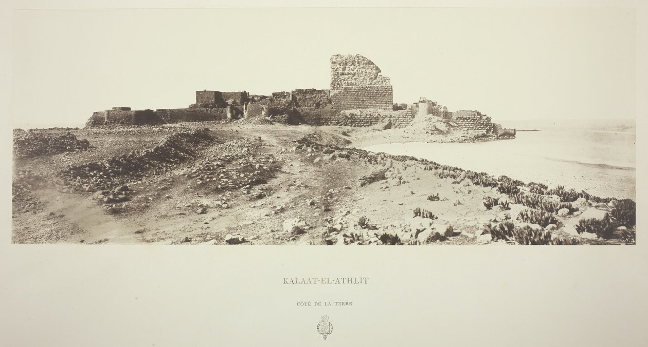 Kalatt-El-Athlit, Jordens side af Louis de Clercq