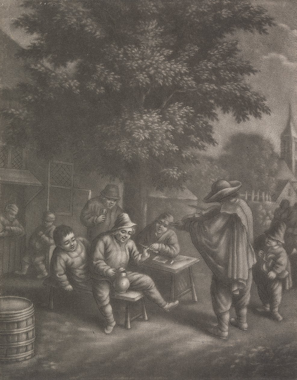 Vandrende musikere af Louis de Fontaine