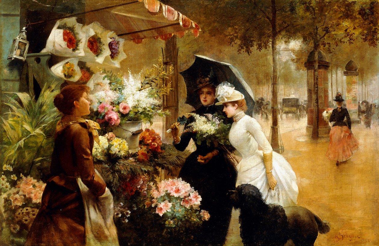Sommerblomster af Louis de Schryver