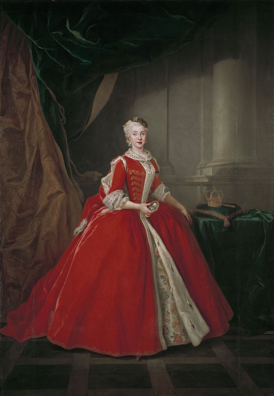 Maria Amalia af Sachsen af Louis de Silvestre