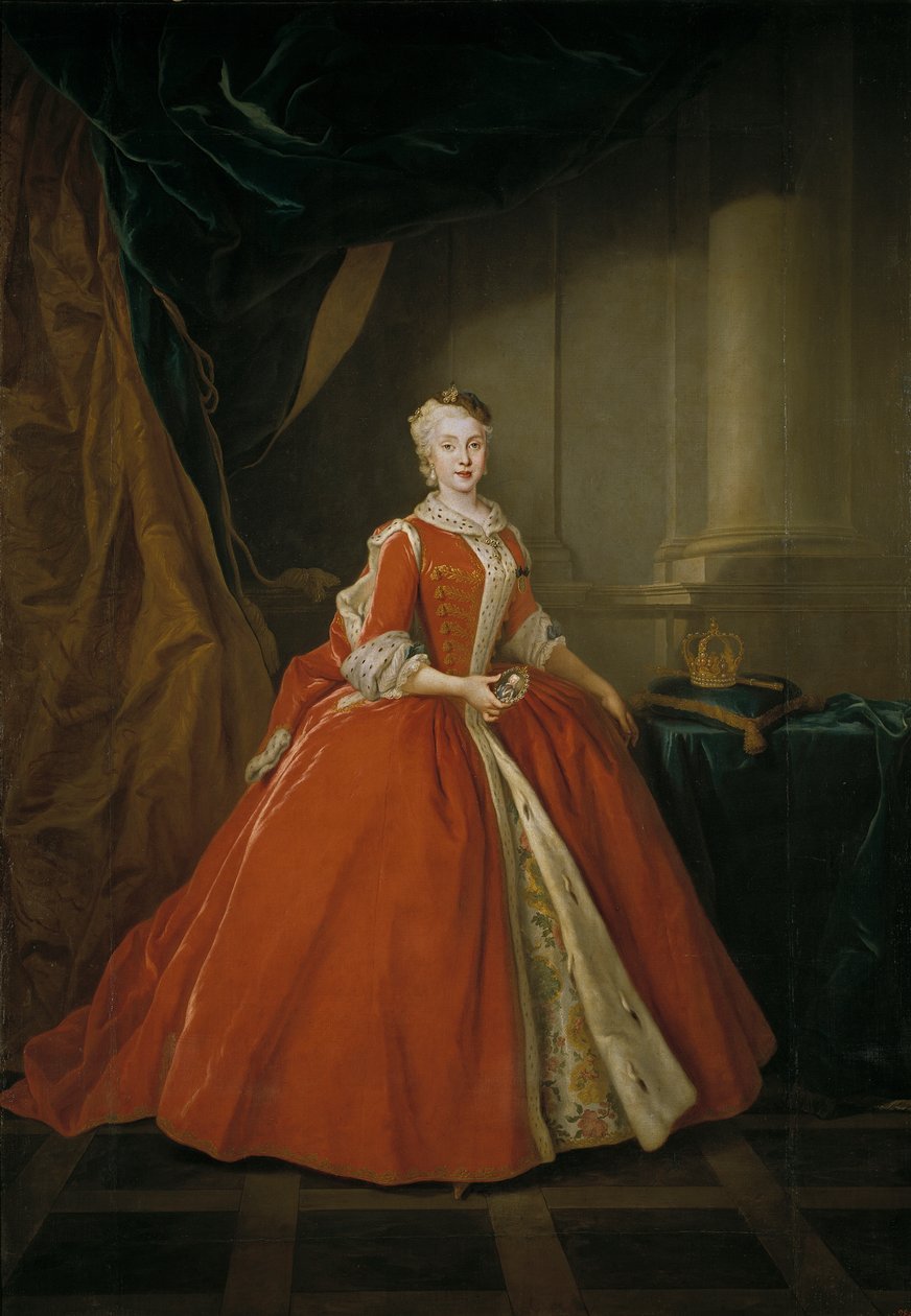 Maria Amalia af Sachsen af Louis de Silvestre