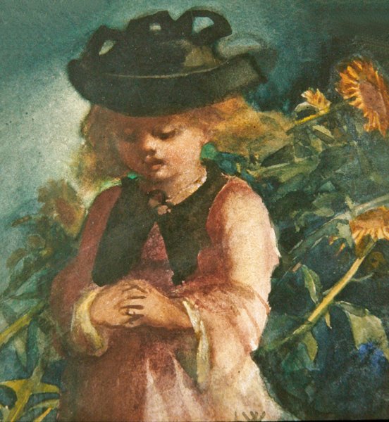 Dandylions, ca. 1875 (akvarel på papir) af Louisa Anne Marchioness of Waterford