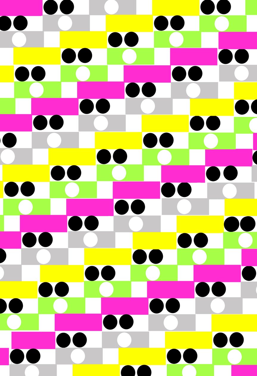 Boxes and Spots, 2015, Digital Media af Louisa Hereford