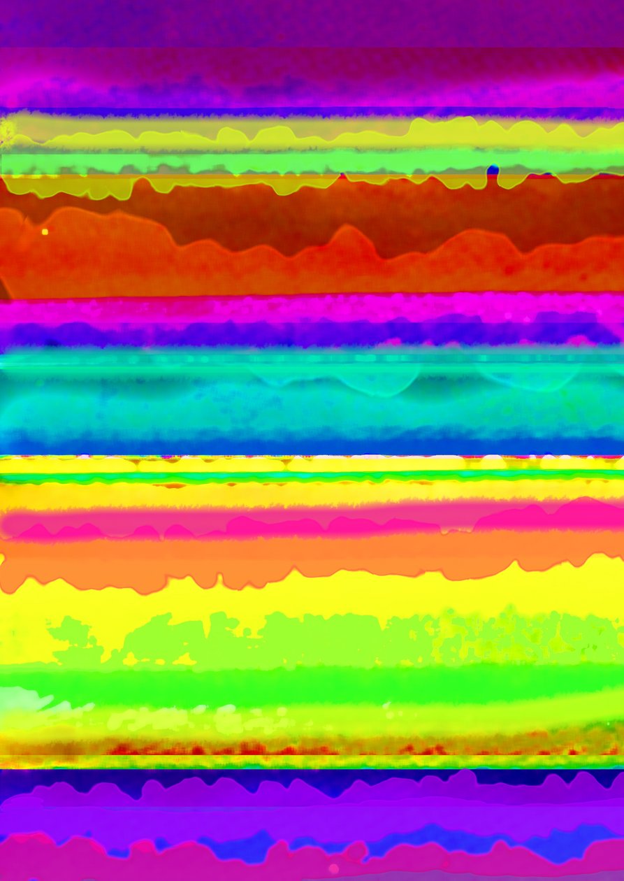 Bright Stripe (digital) af Louisa Hereford