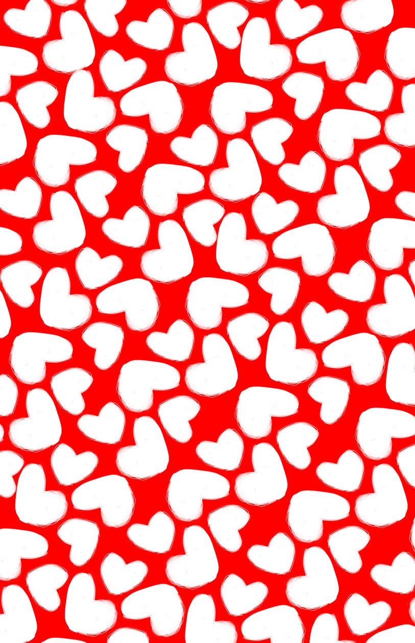 Drawn Hearts, 2014 (digitalt billede) af Louisa Hereford