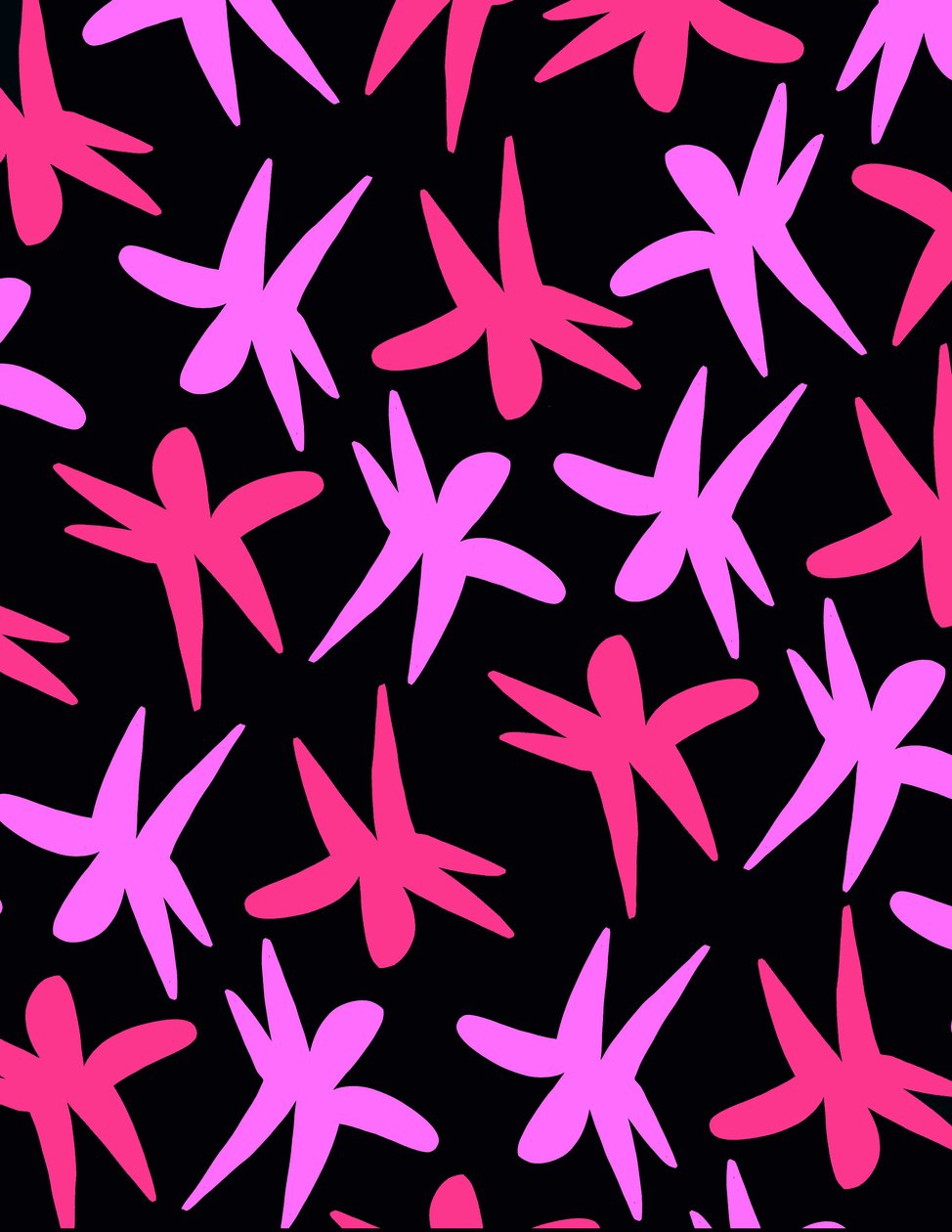 Blomsterstjerner (digitale) af Louisa Hereford