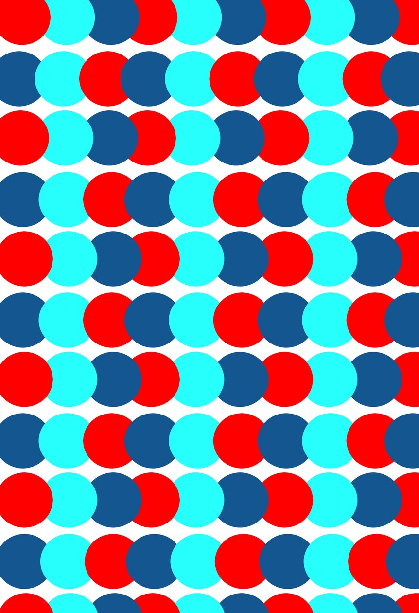 Spots in a row, 2015, Digital Media af Louisa Hereford