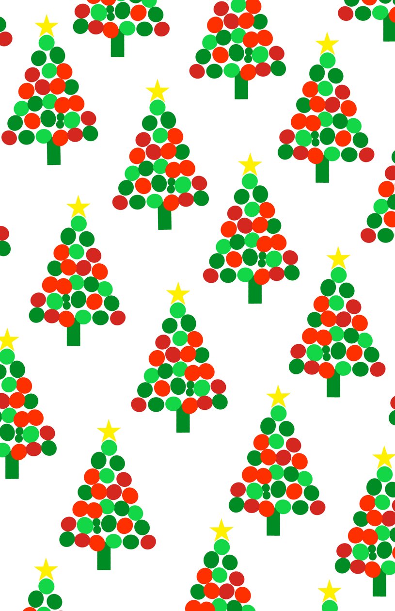 Spotty Trees, 2017, Digital Media af Louisa Hereford